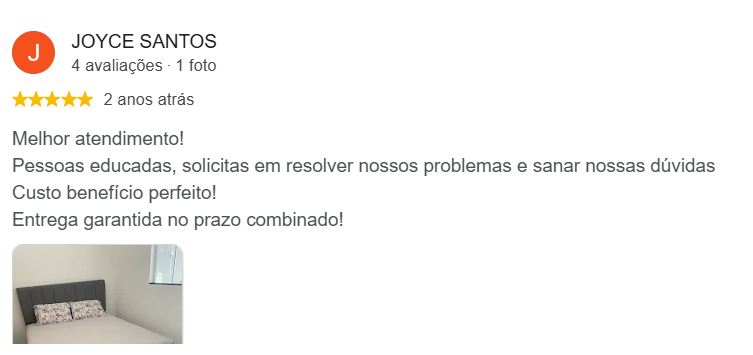 Avaliação de Joyce Santos