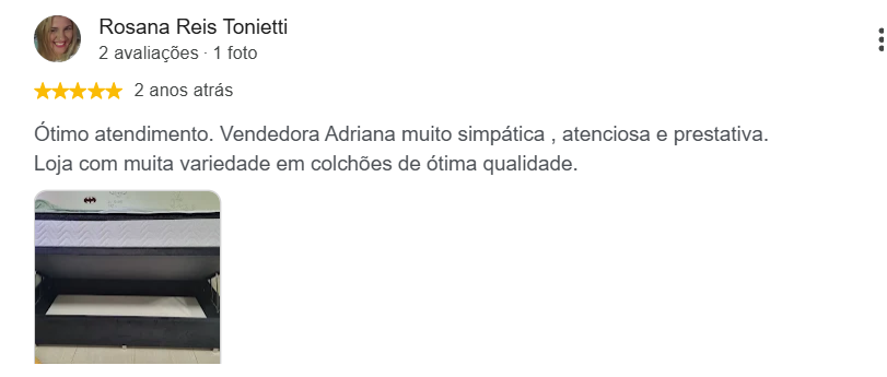 Avaliação de Rosana Reis Tonietti
